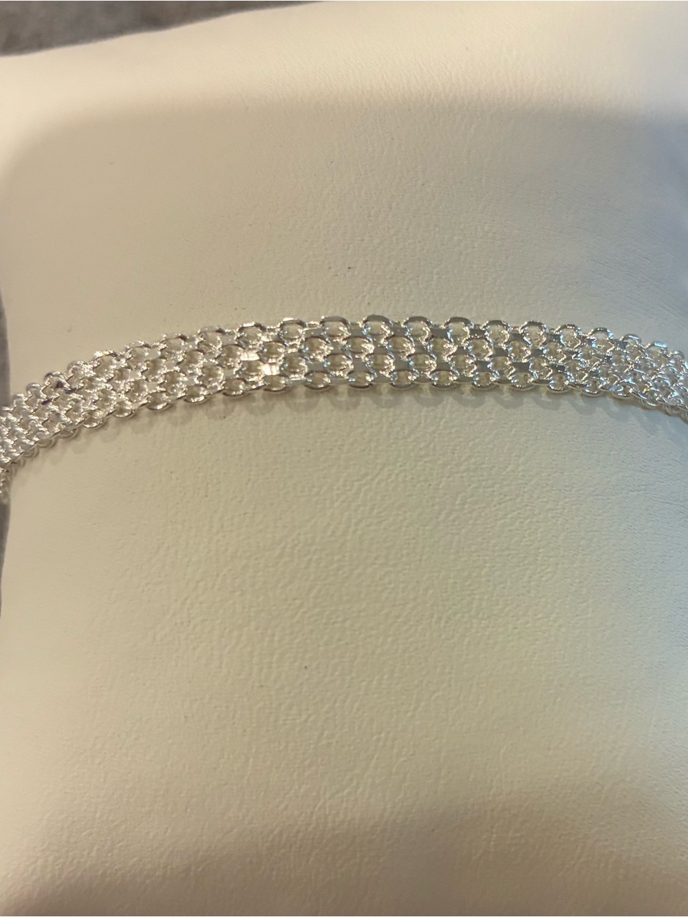 925 Sterling Silver Mesh Chain Bracelet BACK IN STOCK